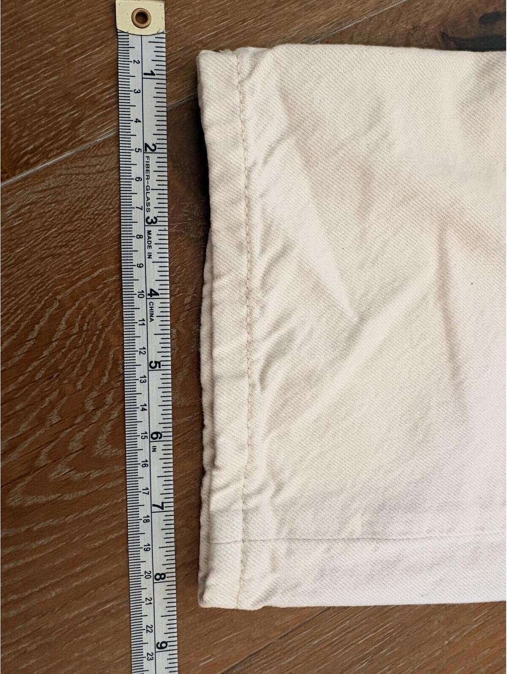 Reformation White Jeans High-Rise Straight Leg Classic Chic Size 26 - Picture 7 of 9